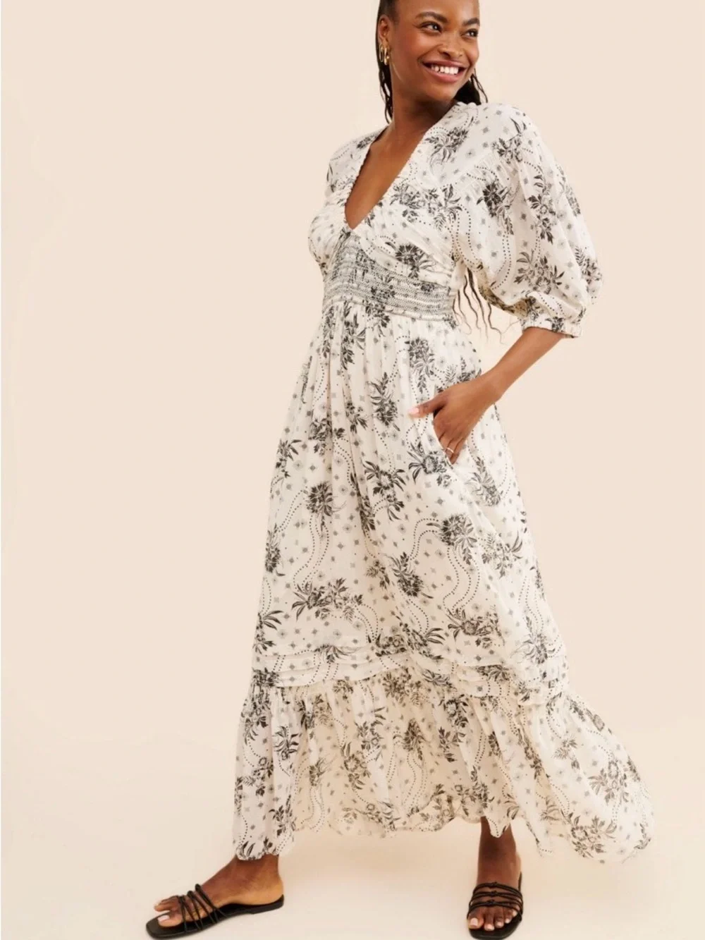 Free People Golden Hour Maxi Dress